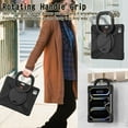 thumbnail image 6 of For iPad Pro 13 inch M5 2025/M4 2024 Case, 360 Rotatable Handle Stand, Shoulder Strap, Drop-Proof Design, Black, 6 of 7