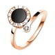 thumbnail image 1 of Xihbxyly Anillo de Acero Digital, Diseño de Cola de Diamante Abierta, Circonitas Brillantes, Aleación, Resistente Al Deslustre, Accesorio Elegante, Regalo para Ella, Joyería de Moda, para Damas y Niñ, 1 of 1