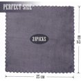 thumbnail image 3 of 24 Pack Kitchen Dishcloths - Does Not Shed Fluff - Reusable Dish Towels, Dish cloths, Super Absorbent Coral Fleece Cleaning Cloths, Nonstick Oil Washable Fast Drying, 7 x 9 Inch (Multicolor), 3 of 10