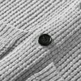 thumbnail image 5 of Men's Shawl Collar Cardigan Sweater Button up Merino Wool Sweater, 5 of 5