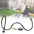 thumbnail image 5 of 1PC Flexible Portable Misting Hose with Interchangeable Nozzles, Pressure-Resistant Water Tube for Garden Irrigation, Patio Cooling & Outdoor Use, 5 of 8