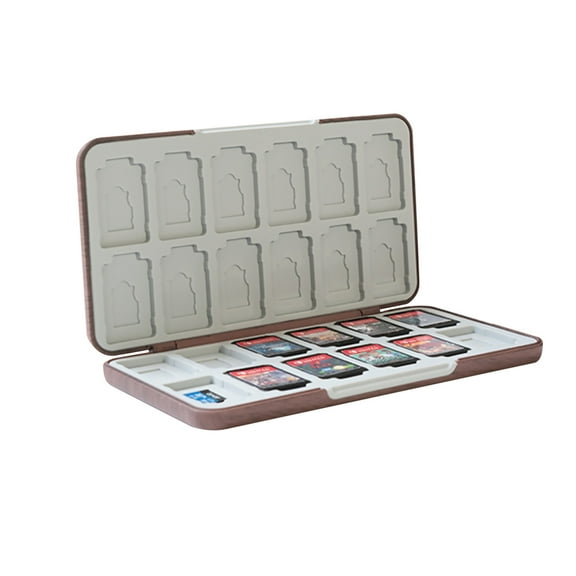 24 In 1 Game Card Protective Shockproof Hard Shell Case Game Card Organizer Storage Box
