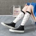 thumbnail image 6 of Picia Women Crew Soft Moisture-wicking Socks Girl Rabbit Pattern Design Cotton Socks, One Size fit All, 6 of 9