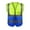 Green+Blue, variant on Safety Vest for Men High Visibility Reflective Vests Construction Security Workwear Vest with Multi Pockets