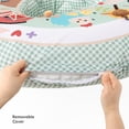 thumbnail image 3 of The Peanutshell Inflatable Play Ring Activity Center - Gingham Farm, 3 of 8