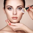 thumbnail image 5 of Farfi Brocha Cosmética Pequeña Cintura Delgada Tamaño Grande Suave Respetuoso Del Medio Ambiente Cómoda Herramienta De Maquillaje Elegante Brocha Para Rubor En Polvo Suelto Para La Vida Diaria, 5 of 5