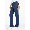 thumbnail image 7 of Dickies Essence Medical Scrubs Pant for Women Mid Rise Straight Leg Drawstring DK106P, XXS Petite, Navy, 7 of 7