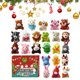 thumbnail image 1 of Calendario Cuenta Atrás Navidad Adviento 2024 Con 24 Peluche Regalo, 1 of 9