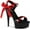 Black/Red/Black, variant on Women's Pleaser Delight 615