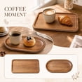 thumbnail image 2 of Wood Tray | Rustic Wood Organizer Tray for Kitchen Coffee Bar Home Decor Gift, 2 of 6