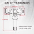 thumbnail image 3 of MOCA AUTOPARTS 4Pcs TPMS Tire Pressure Monitoring System Sensor Fit for 2009-2016 Buick Enclave & 2007-2013 Chevrolet Silverado 1500, 3 of 9