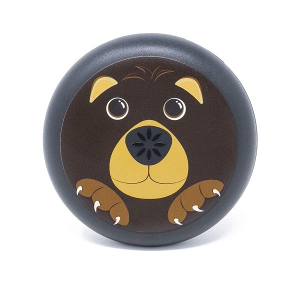 Estuche magnético con forma de oso para alineadores y retenedores Invisalign