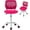 Rose Red, variant on Kids Desk Chair, Blue Ergonomic Office Chair for Ages 8-12 with Lumbar Support, Low-Back Computer Chair for Bedroom/Study