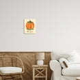 thumbnail image 2 of Stupell Industries Thankful Orange Pumpkin Leaf Botanicals Autumn Plants Graphic Art Unframed Art Print Wall Art, Design by Heather McLaughlin, 2 of 5