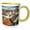 Yellow/White, variant on 3drose, Old Town Regensburg, Germany - Eu10 Dbr0296 - Dave Bartruff, 11oz Two-tone Yellow Mug