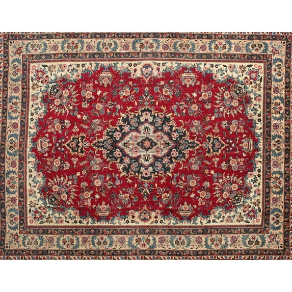 Ahgly Company Machine Washable Indoor Rectangle Traditional Camel Brown Area Rugs, 5' x 8'