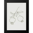 thumbnail image 2 of 1x Studio 11x14 Black Modern Framed Museum Art Print Titled - Pomegranate Green, 2 of 5