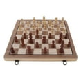 thumbnail image 1 of Juego de ajedrez de madera, tablero de ajedrez plegable de viaje, juegos de mesa de ajedrez, juego de mesa de ajedrez magnético, valor inmejorable, 1 of 8