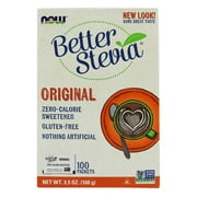 Now Foods BetterStevia Packets - 100 Packets / Box
