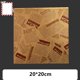 thumbnail image 1 of Papel desechable for envolver sándwiches a prueba de aceite, 50 hojas de papel for hamburguesas, papel absorbente de aceite, papel for envolver alimentos for hornear, 1 of 2
