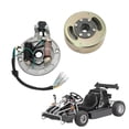 thumbnail image 4 of Magneto Stator Flywheel Rotor Kit, Good Performance Rustproof Engine Parts  For 90cc 110cc 125cc 140cc ATV Go Kart, 4 of 8