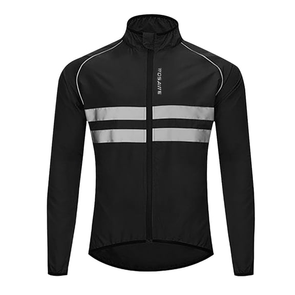 Cycling Jacket Vest Windbreaker Coat Outdoor Sportswear for Men Women Breathable Lightweight Reflective Cycling Clothing