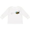 thumbnail image 3 of Inktastic Honey Bee Boys or Girls Long Sleeve Toddler T-Shirt, 3 of 5