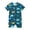 Dark Blue, variant on Baby Boy Swimsuit Summer Dinosaur Prints Short Sleeve Cartoon 1 Piece Beach Swimsuit Bikini Toddler Bathing Suit Boy Dark Blue 3 Months-6 Months