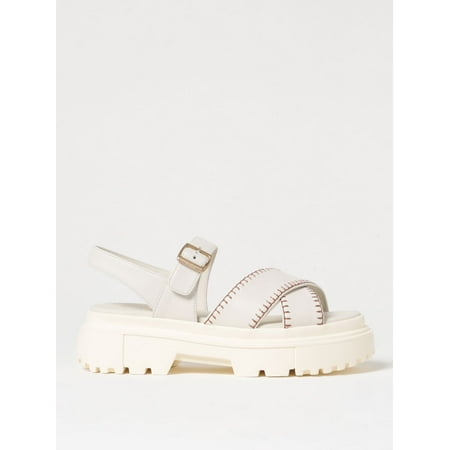 

Hogan Flat Sandals Woman White Woman