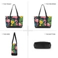 thumbnail image 6 of FORMRS Canvas Laptop Tote Bag for Women with 15.6" Computer Compartments Shoulder Handbag, Flamingo Pattern, 6 of 7