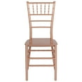 thumbnail image 6 of Flash Furniture Hercules Series Adult Size Resin Stacking Chiavari Chair, Rose Gold, 6 of 6