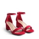 thumbnail image 3 of Sandalia DREAM PAIRS Tacón Bajo Rojo de Gamuza Talla 7.5, 3 of 8