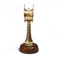 thumbnail image 3 of Royal Mini Nautical Brass Handmade Telegraph Vintage Maritime telescopes Collectible Item ? (Wooden), 3 of 3