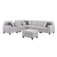 thumbnail image 2 of Miekor Furniture Sam Sectional Sofa with Ottoman B3A319, 2 of 8