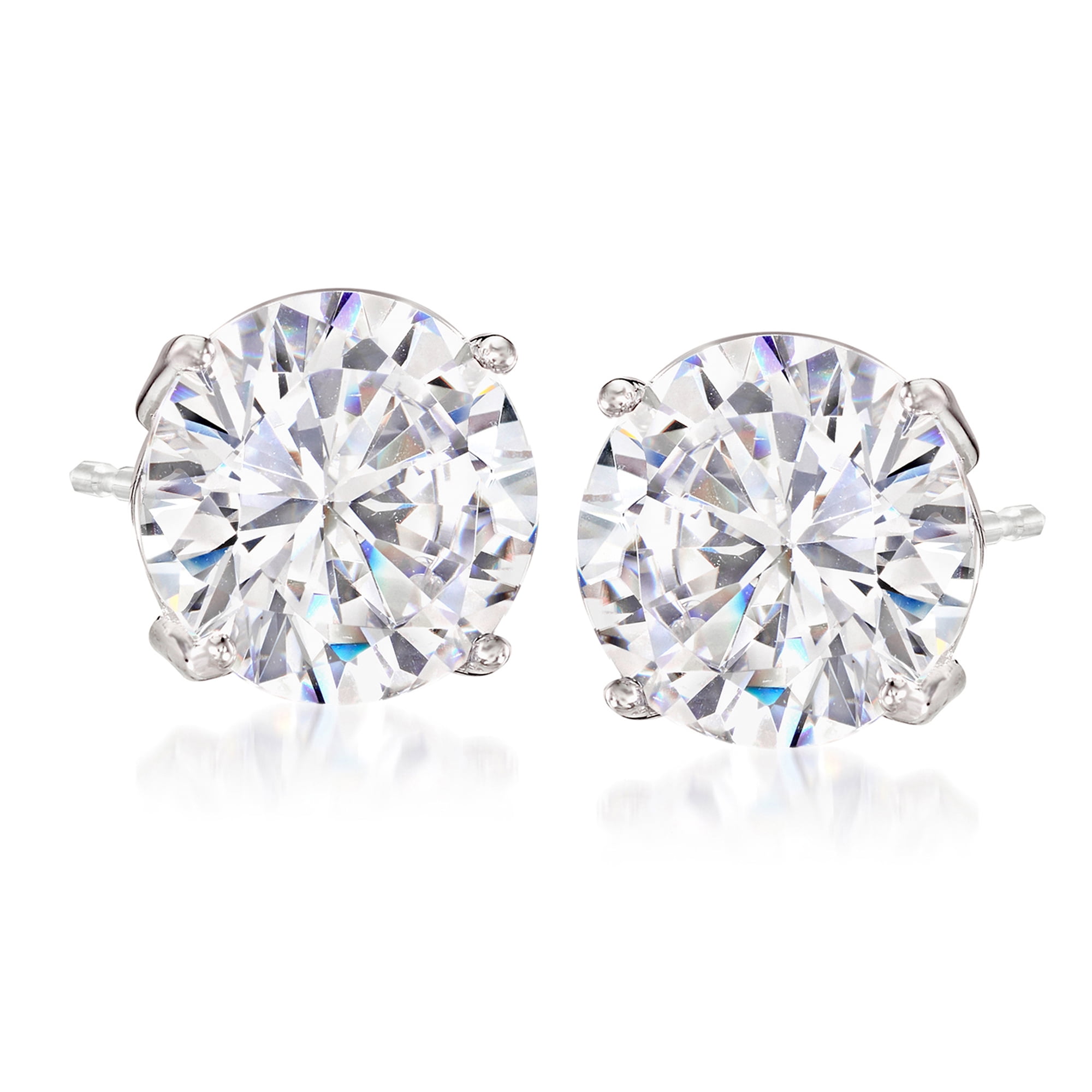 RossSimons RossSimons 6.00 ct. t.w. CZ Stud Earrings in Sterling