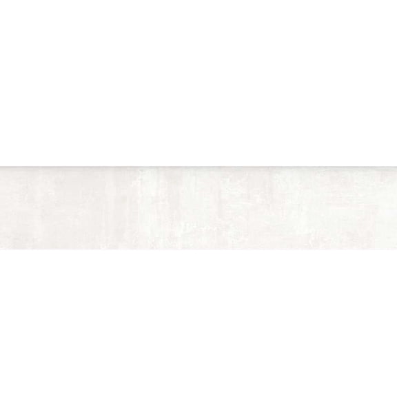 The Tile Life Quell 2" x 10" White Porcelain Bullnose Tile