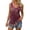 Wine, variant on Aloohaidyvio Tank Tops for Women ,Ladies Summer Vintage Fashion Printed Sleeveless Camisole Tank Top