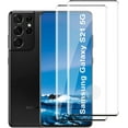 thumbnail image 1 of Galaxy S21 Ultra Screen Protector, [2 Pack] HD Tempered Glass Film Compatible for Samsung Galaxy S21 Ultra 5G 6.8 Inch Display [Support Fingerprint Unlock] [Full Edge Coverage] [Bubble Free], 1 of 7