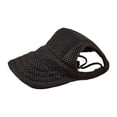thumbnail image 2 of opvise Pet Hat with Ear Holes Breathable Mesh Adjustable Small Dogs Cats Teddy Pug Chihuahua Shih Tzu Yorkshire Terriers Puppy Baseball Hat Outdoor Travel Black, 2 of 8