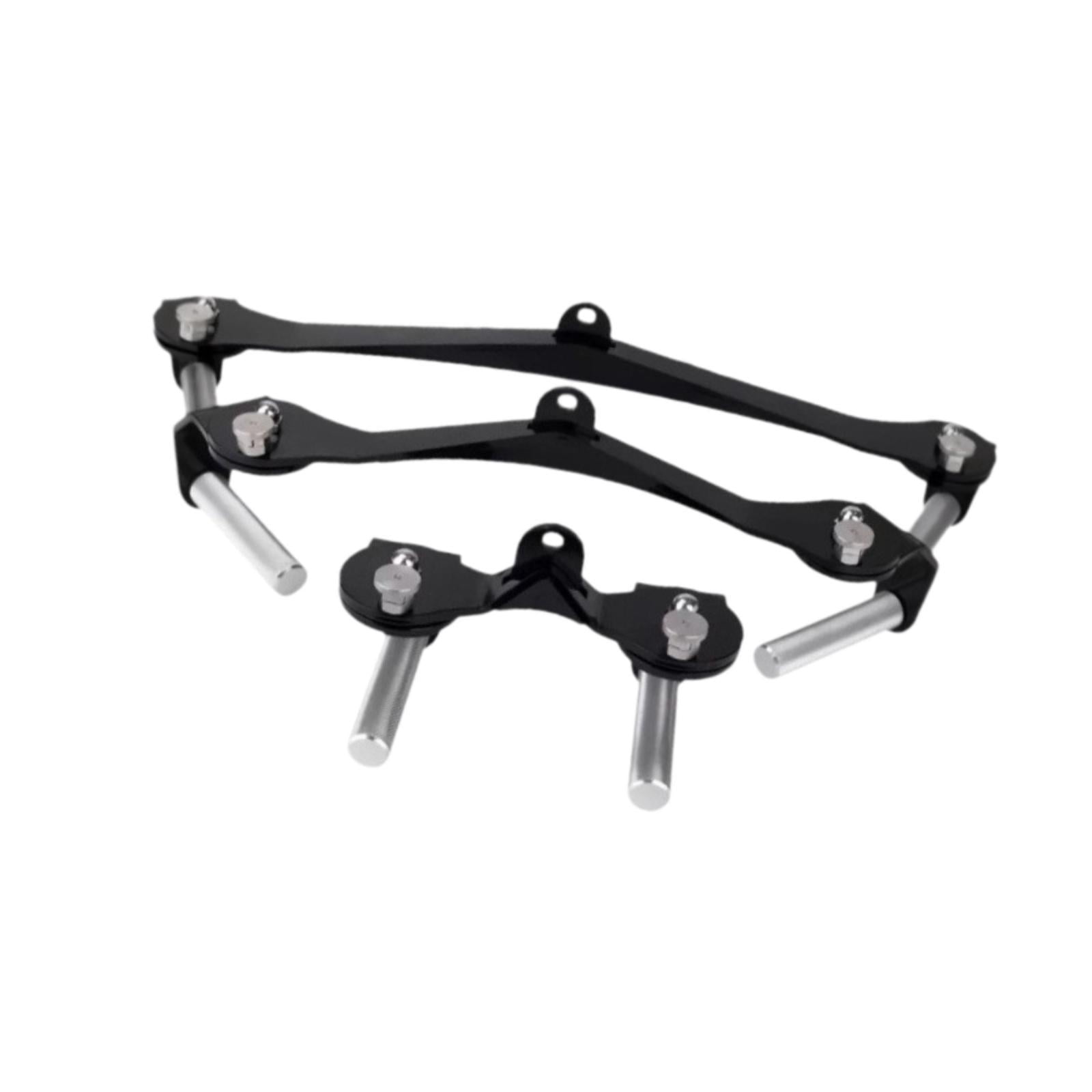 DimyFew Adjustable Gym Handle AntiSlip Grip Pull Down Bar for Arms Workout Men Women Narrow Medium Wide