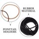 thumbnail image 3 of ADDHAT 100Ud Ligas Elasticas Para Finos Y Gruesos Accesorios Para Mujer, 3 of 6