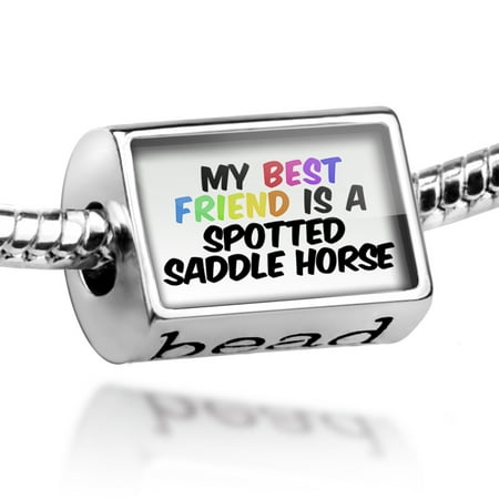 Bead My best Friend a Spotted Saddle Horse Charm Fits All European