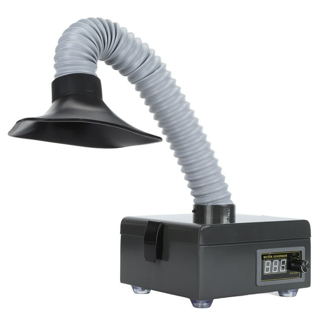 Solder Fume Extractor, Professional Solder Fume Extractor 150W 3 Stage Filtration System 7000RPM USB Port Welding Fume Extractor