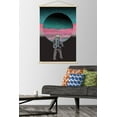 thumbnail image 2 of Abstract Astronaut Wall Poster with Magnetic Frame, 22.375" x 34", 2 of 6
