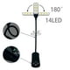 thumbnail image 4 of Luz de carga de tres botones táctil recargable 14 LED para lectura de viaje en el dormitorio, 4 of 9