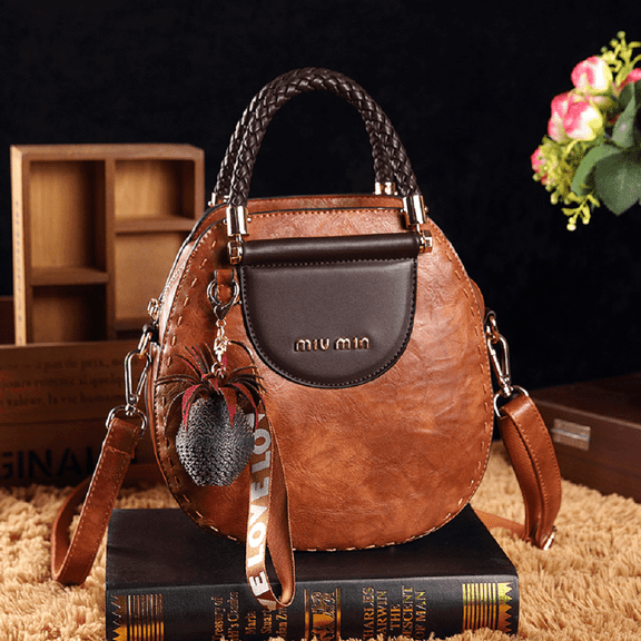 ChisPaulo CP6023 Vintage Style Women's Handbag, Crossbody Bag, Handbag for Women