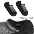 thumbnail image 5 of MotteeZconia Calcetines para hombre No Show de corte bajo sin forro, cómodos, informales, antideslizantes, básicos, negro, talla 8-11, 5 of 5