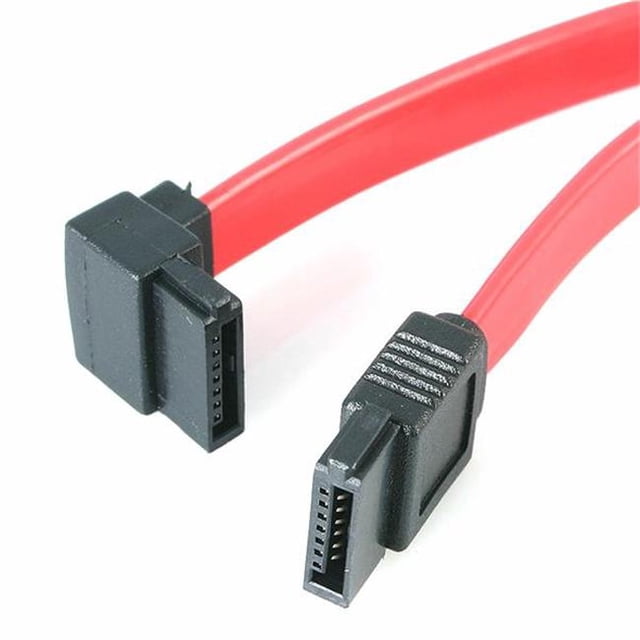 Câble Série SATA à Angle Gauche de 12 Po SATA