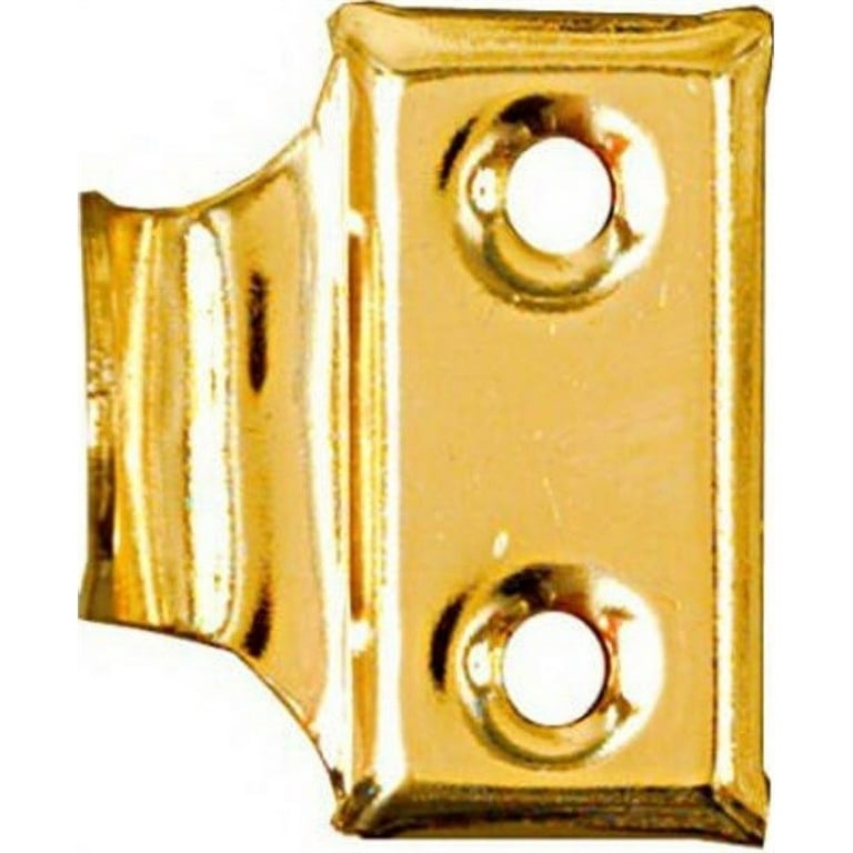 National Hardware 1-3/8 in. L Gold Steel Universal Window Sash Lift 2 pk National Hardware 1-3/8 in. L Gold Steel Universal Window Sash Lift 2 pk