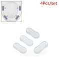 thumbnail image 1 of 4Pcs Toilet for Seat Bumper Set, Silic Strong Adhesive Toilet Lid Bumpers, 1 of 6